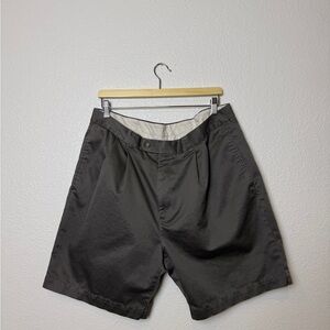 Gary Player Taupe Men's Flat Front Shorts 38 waist size